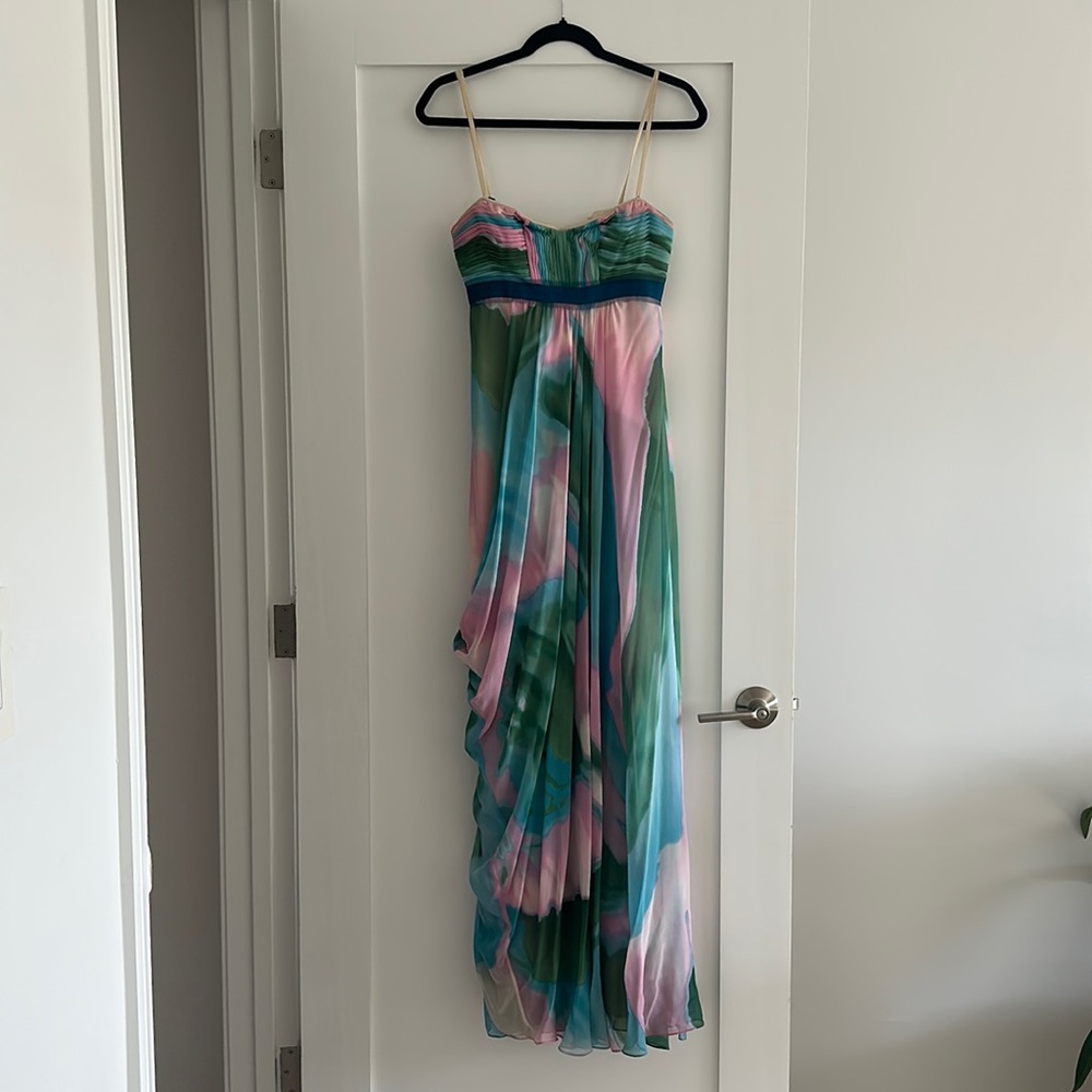 BCBG Max Azria watercolor dress